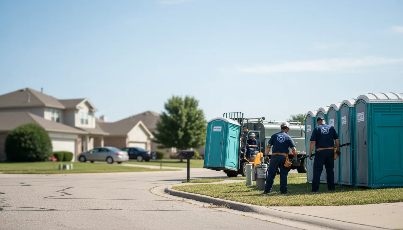 Porta Potty Rental in Saint Paris, OH near me